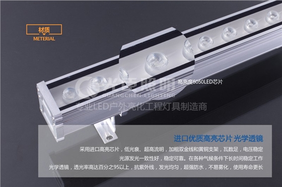 光臣照明50*56铝材功率洗墙灯进口芯片灯珠
