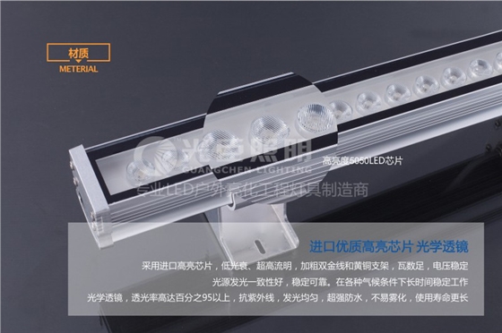 光臣照明50*56铝材功率洗墙灯进口芯片