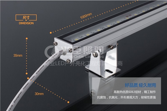 光臣照明30*25铝材贴片LED洗墙灯尺寸