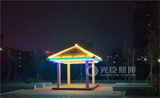凉亭亮化