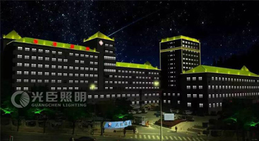 【辽宁】大连海港医院一期LED护栏管亮化工程