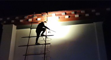 LED洗墙灯厂家 光臣智科奔赴藏区进行光效验证