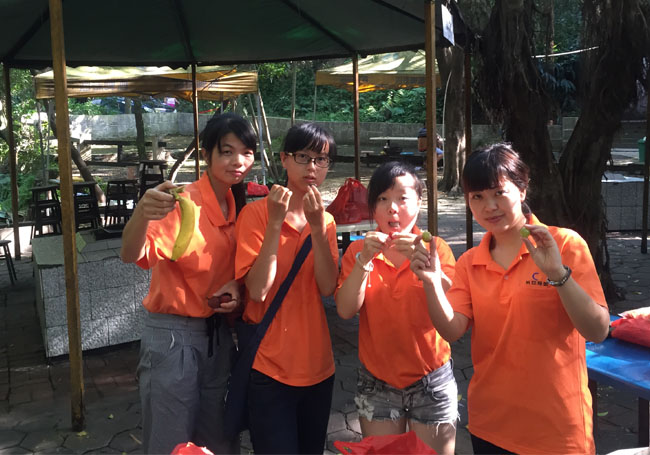 光臣卓旗山庄爬山烧烤